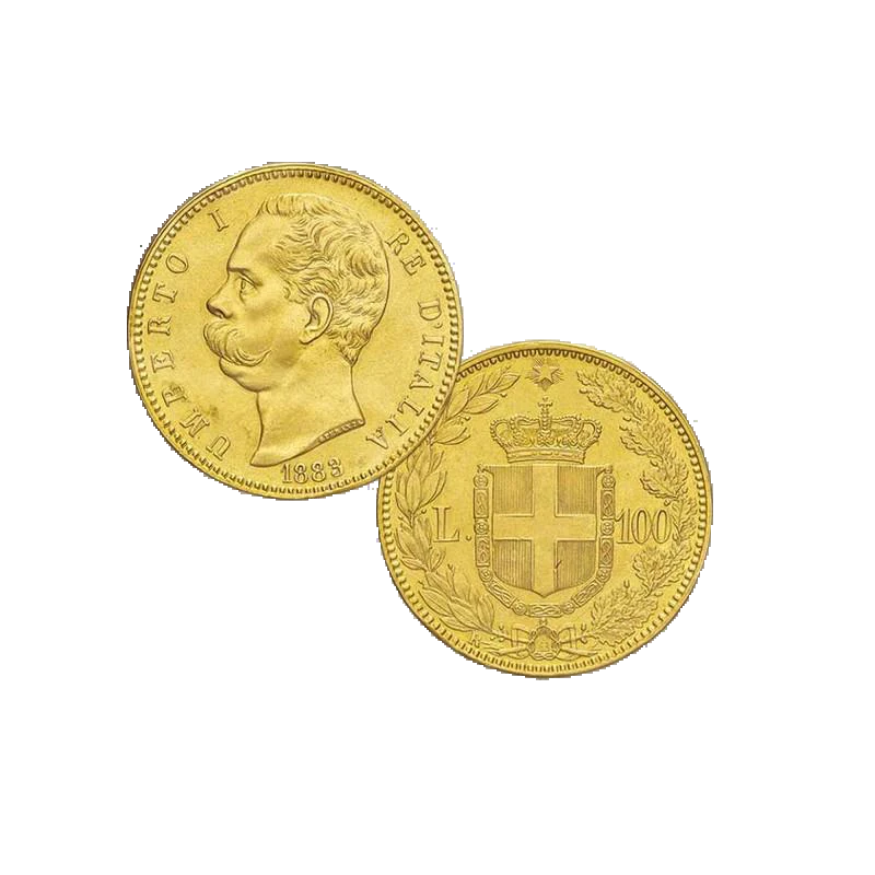 100 Lire Umberto I — Regno d'Italia · 1883