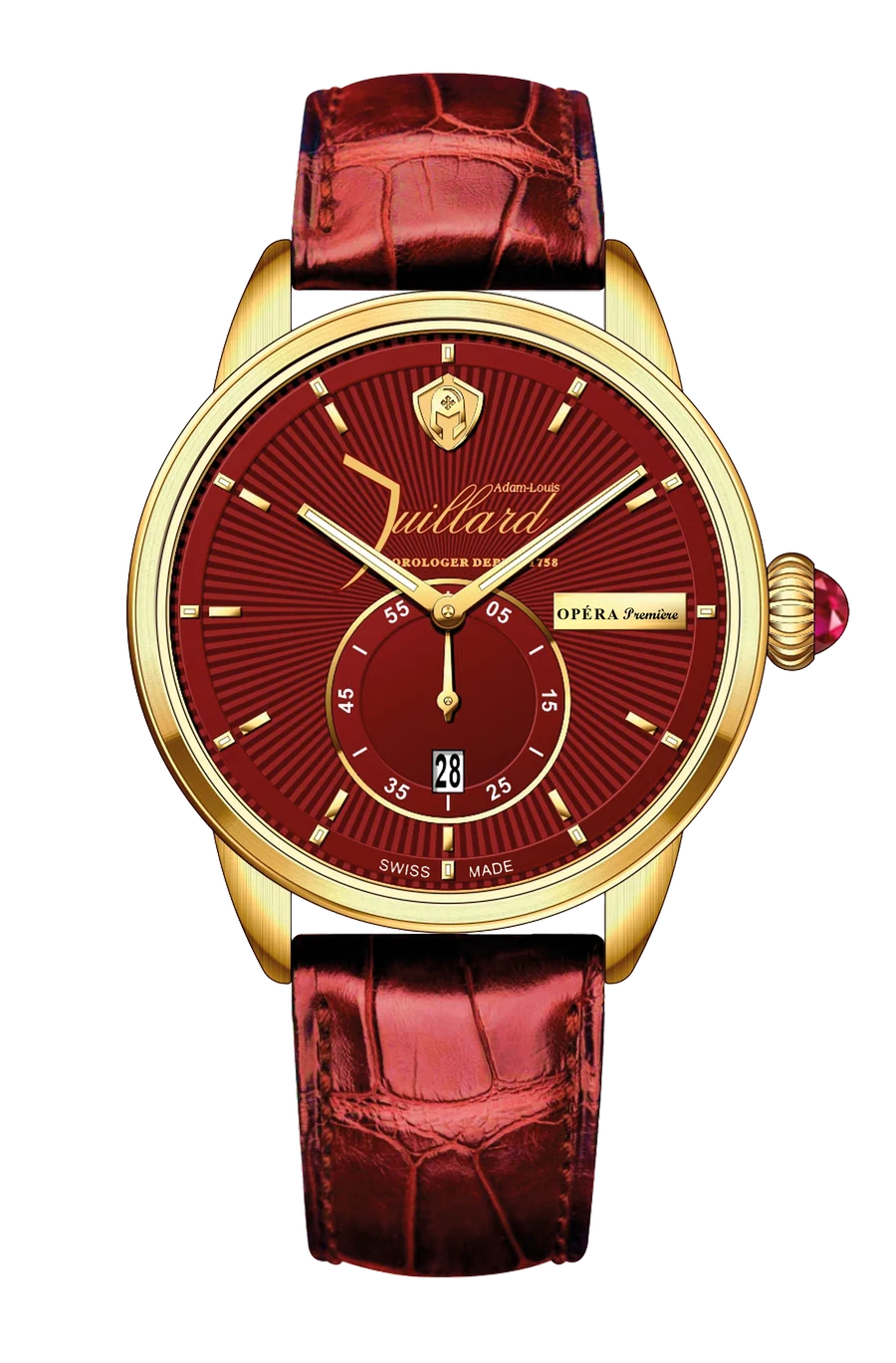 Adam-Louis Juillard Opéra Première Tête d'Or 18kt